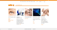 Desktop Screenshot of medilas.ch